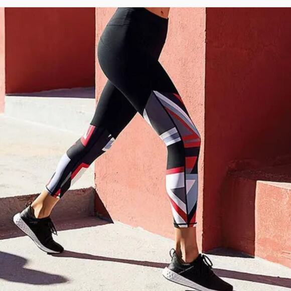 Sweaty Betty Union Jack Ankle Leggings Women’s SZ M - Picture 1 of 9